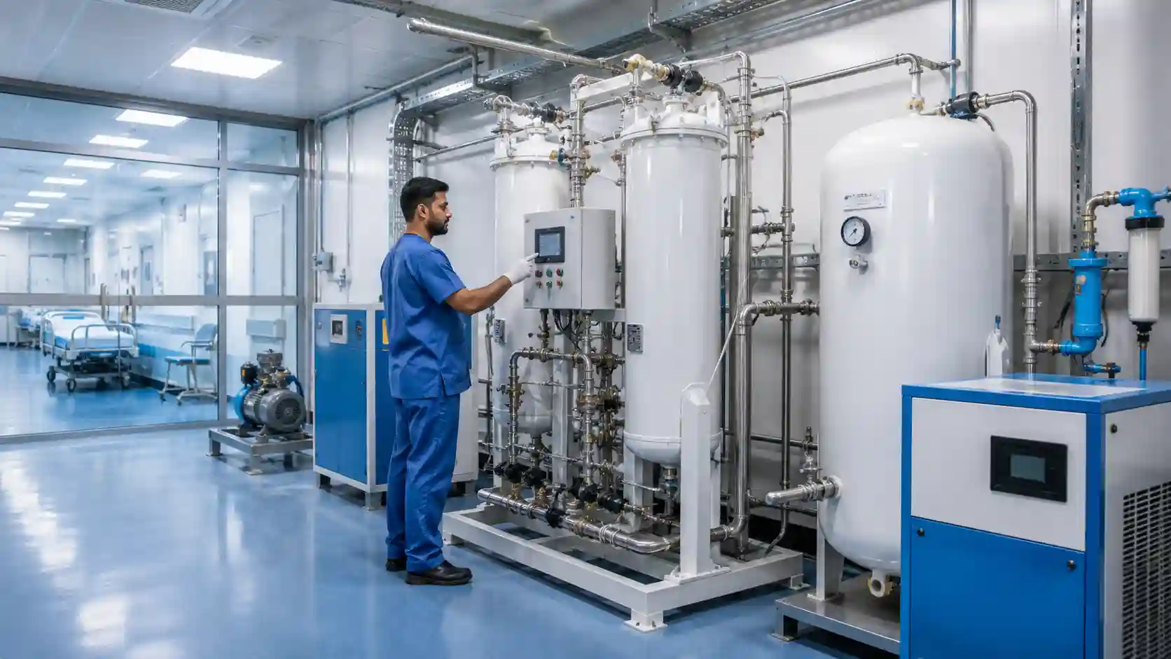 Role of  PSA Oxygen Generator in Hospital