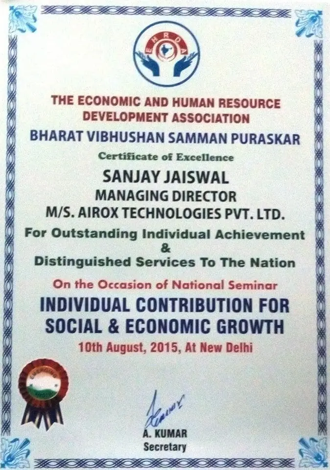 Bharat Vibhushan Sanman Puraskar