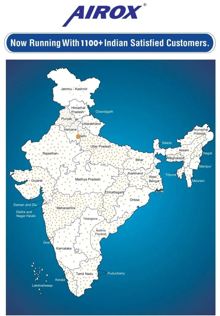 1100 + oxygen generator installation for hospitals in india